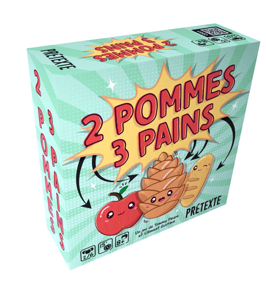 Boîte du jeu 2 Pommes 3 Pains