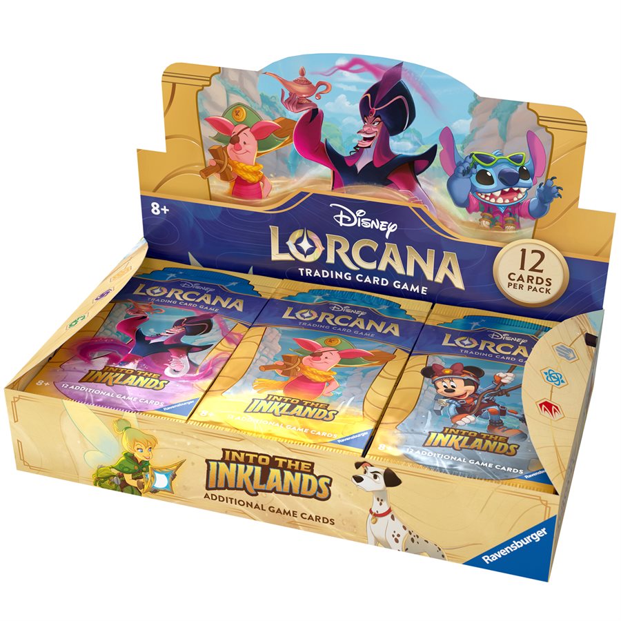 Boîte du jeu Disney Lorcana: Into the Inklands - Sealed box of 24 Boosters (VA)
