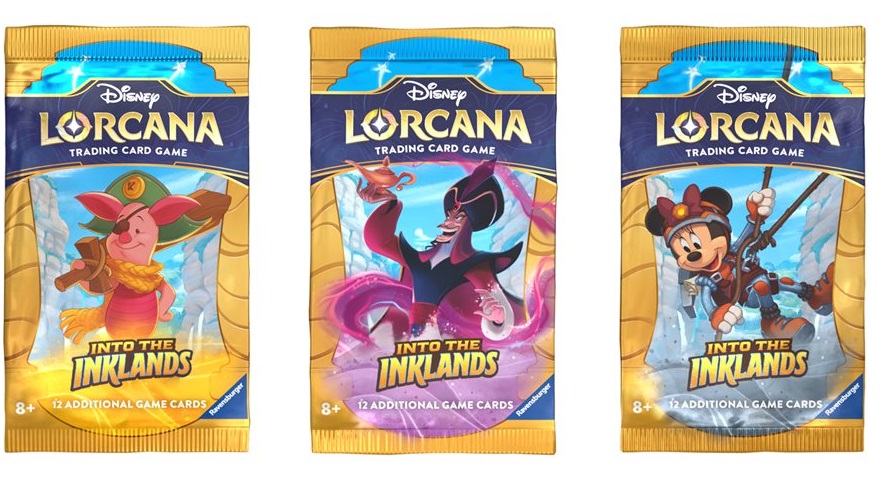 Présentation du jeu Disney Lorcana: Into the Inklands - Sealed box of 24 Boosters (VA)