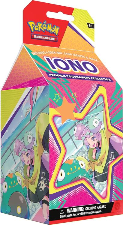 Boîte du jeu Pokémon French Iono Premium Tournament Collection