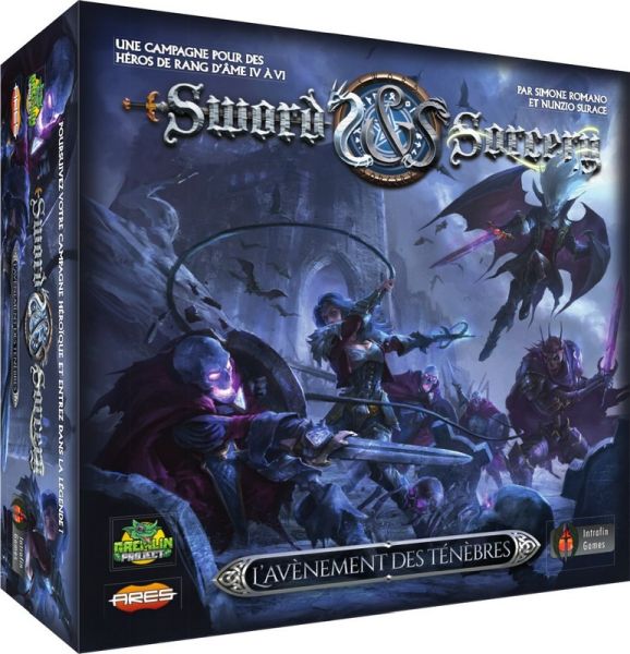 Boîte du jeu Sword & Sorcery: Avènement des Ténèbres (ext)