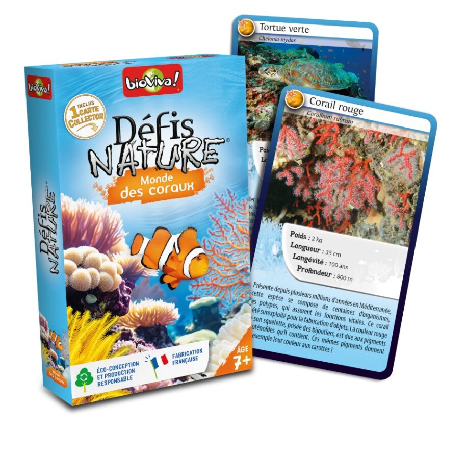 Présentation du jeu Défis Nature : Monde des Coraux