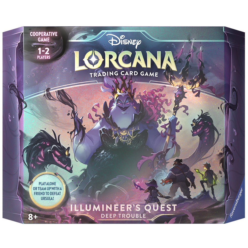 Boîte du jeu Disney Lorcana: Ursula's Return - Illumineer's Quest - Deep Trouble