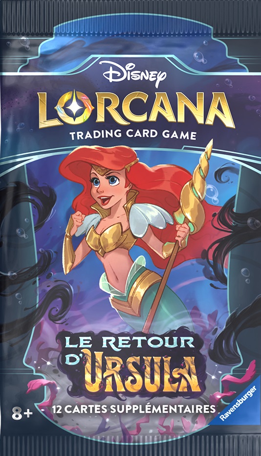 Boîte du jeu Disney Lorcana: Le retour d'Ursula - Boosters