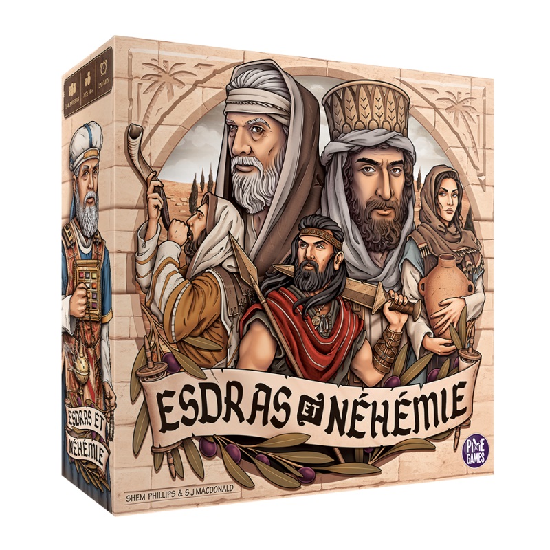 Boîte du jeu Esdras et Néhémie (VF)