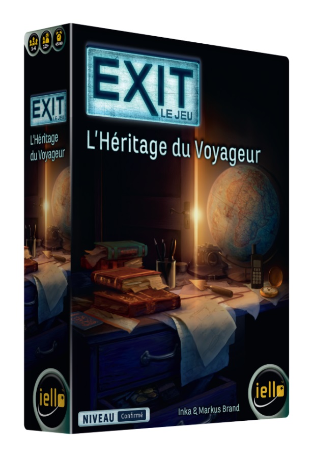 Boîte du jeu Exit : L'Héritage du voyageur