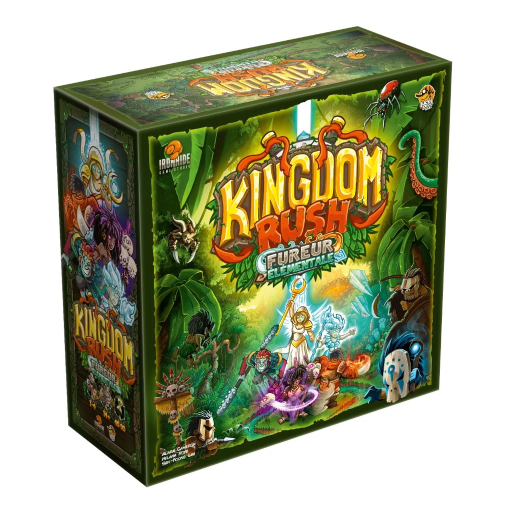 Boîte du jeu Kingdom Rush: Fureur Élémentale