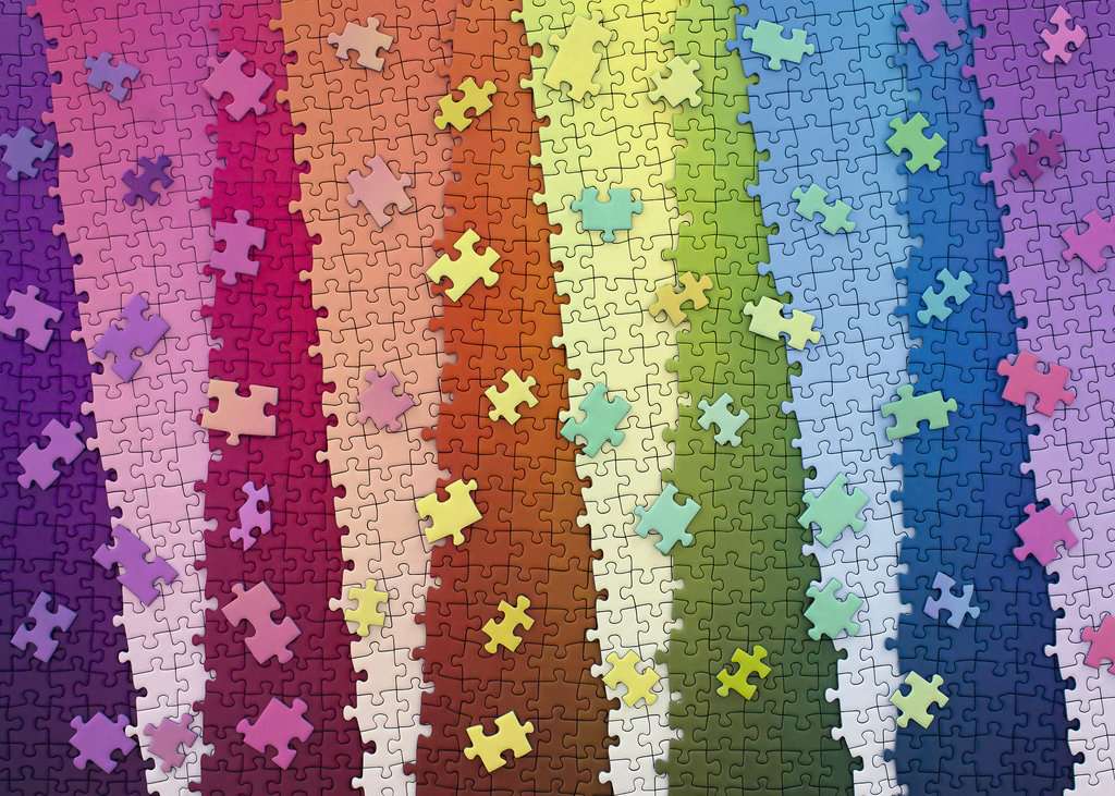 Colors on Colors (1000 pièces Large) – Ravensburger