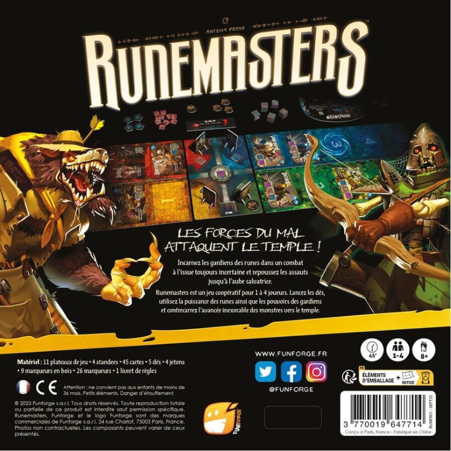 Présentation du jeu Runemasters (VF)