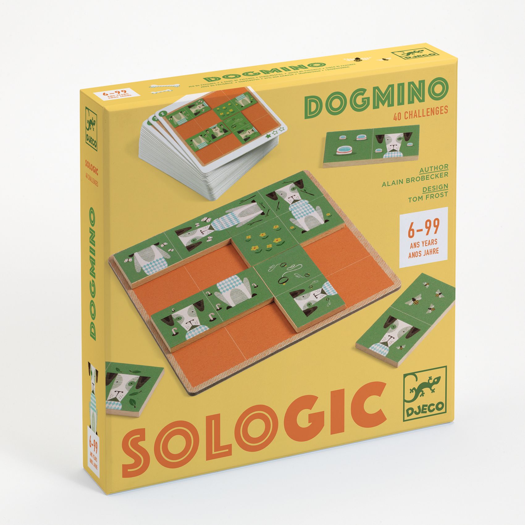 Boîte du jeu Sologic - Dogmino (ML)