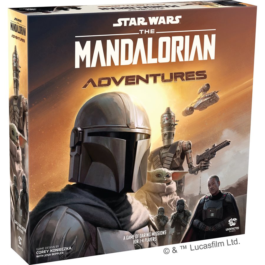 Boîte du jeu The Mandalorian - Adventures (VF)