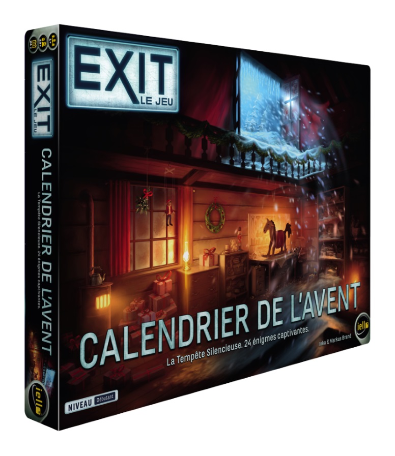 Boîte du jeu Exit : Calendrier de l'Avent - La Tempête Silencieuse