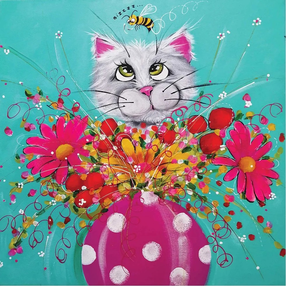Broderie de Diamants – Bizzz (40 x 40)