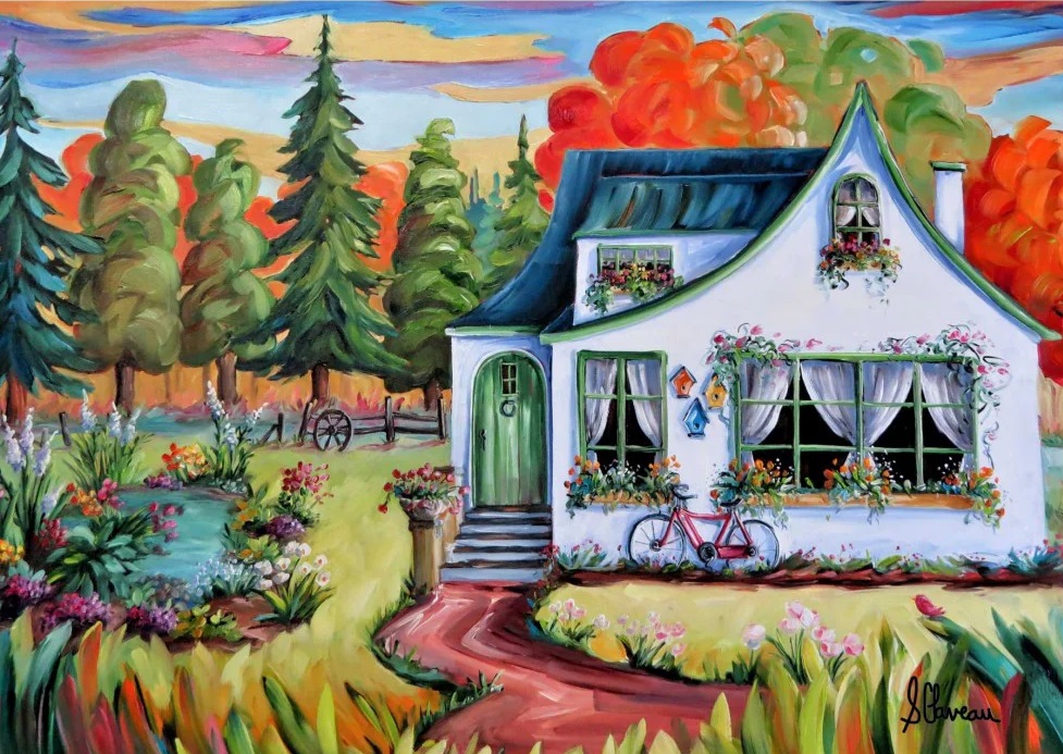 Broderie de Diamants – Maison de Rêve (70 x 50)
