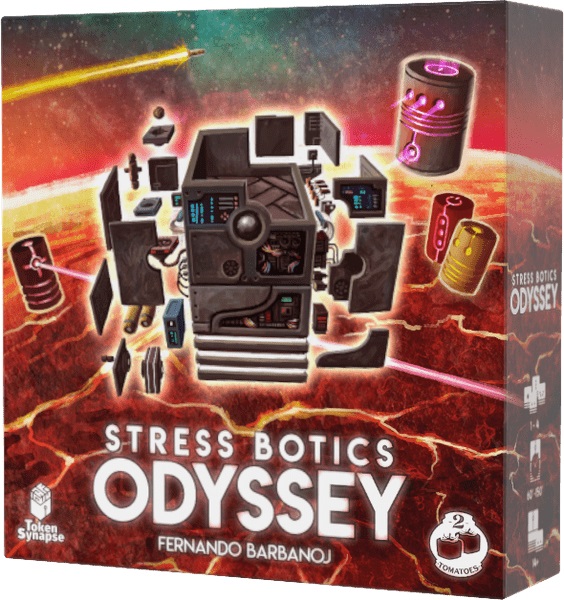 Boîte du jeu Stress Botics - Odyssey (ext) (VF)