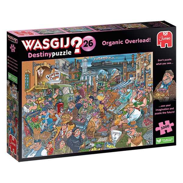 Wasgij Destiny 26 – Excédent Biologique! (1000 pièces) – Jumbo – Image 3
