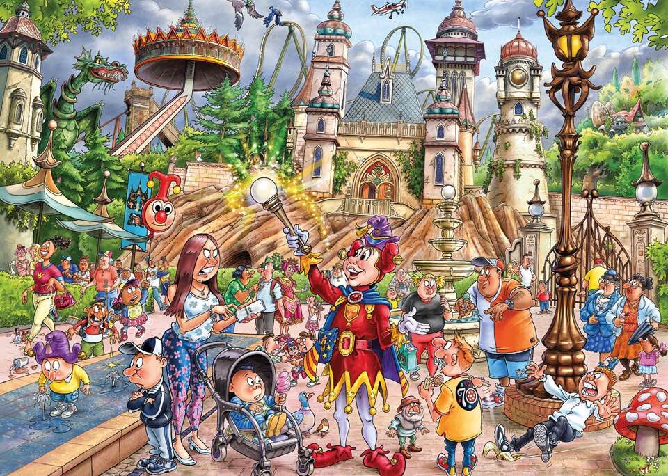 Wasgij Mystery efteling – L’Univers Enchanté! (1000 pièces) – Jumbo