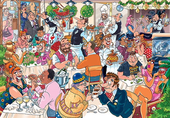 Wasgij Mystery 26 – Saint-Valentin! (1000 pièces) – Jumbo