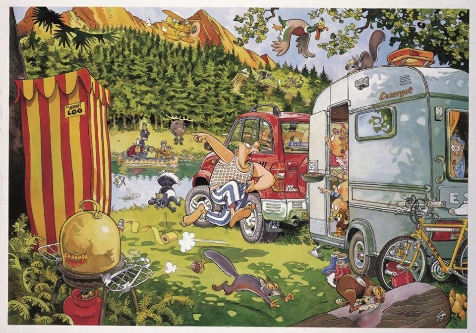 Wasgij Original Retro 7 – Nécessités d’Ours (1000 pièces) – Jumbo