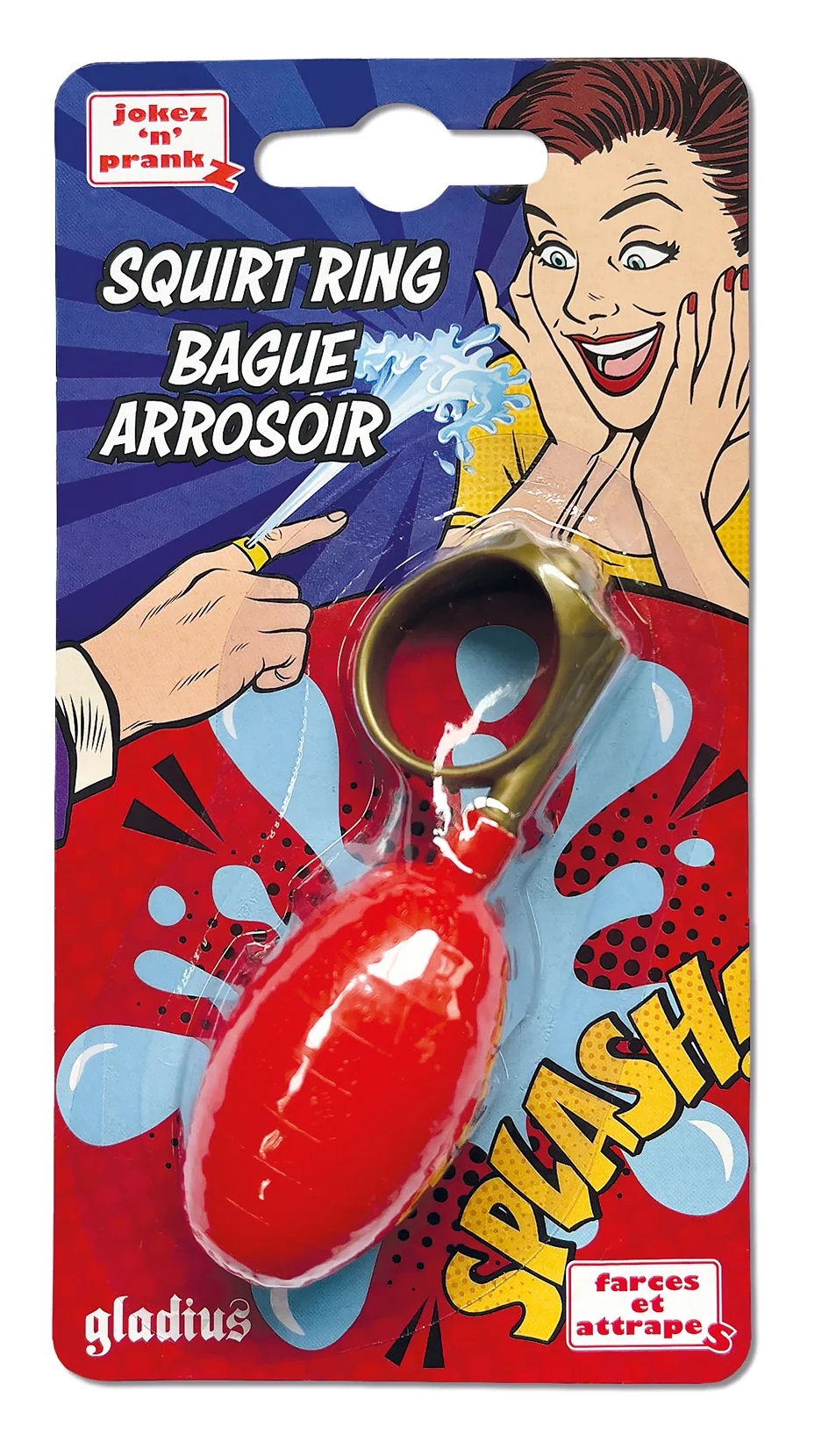 Farces et Attrapes – Bague Arrosoir