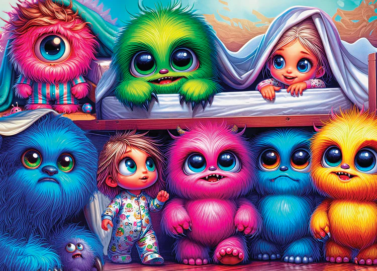Cool Monsters (1000 pièces) – Delfy