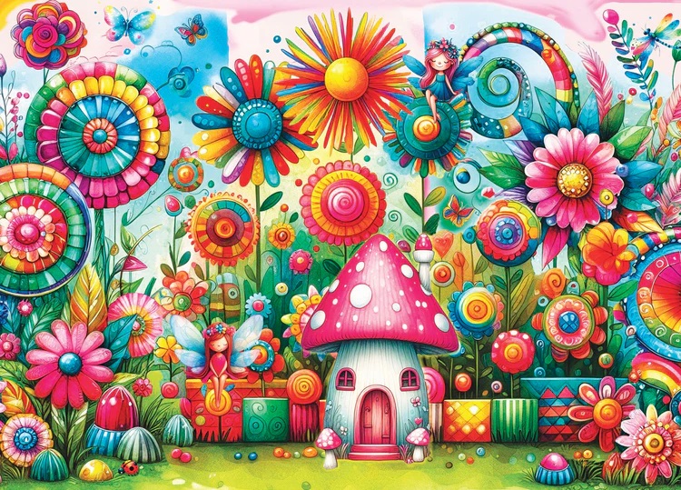 Dreamy Garden (1000 pièces) – Delfy