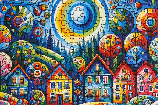 Colored Street (150 pièces) – Mini Delfy