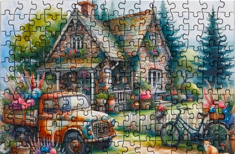 Country Side (150 pièces) – Mini Delfy