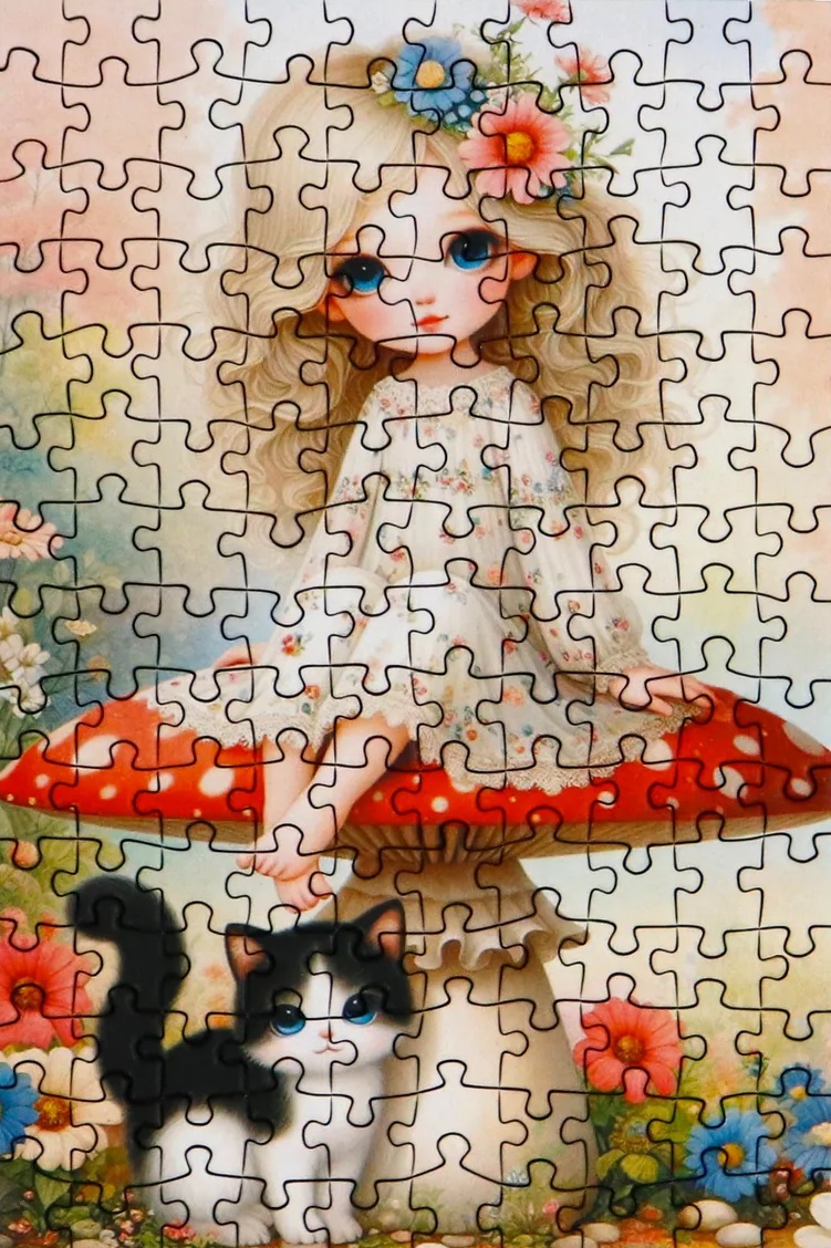 Mushroom Dream (150 pièces) – Mini Delfy
