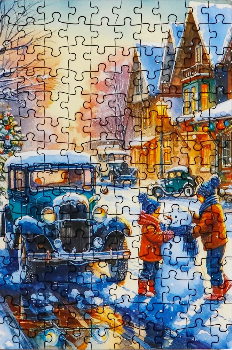 Old Winter Day (150 pièces) – Mini Delfy