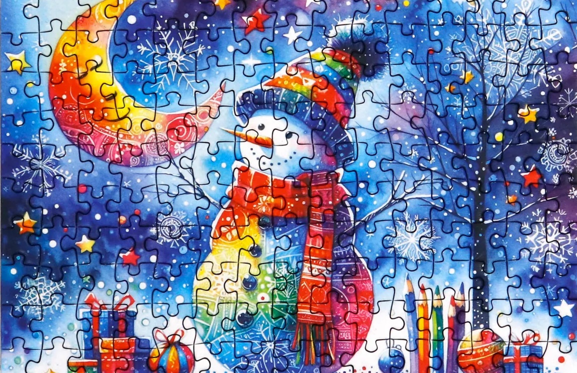 Snowman (150 pièces) – Mini Delfy
