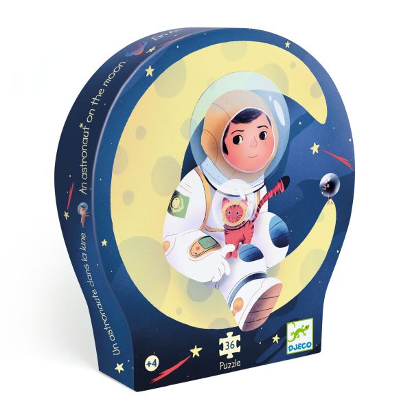 Silhouette – Un Astronaute dans la Lune (36 pièces) – Djeco