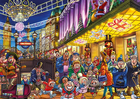 Wasgij Christmas 20 – Les Esprits de Noël! (2 x1000 pièces) – Jumbo