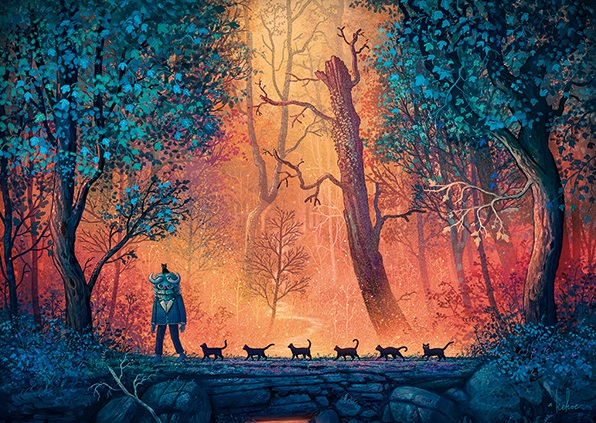 Inner Mystic – Woodland March (1000 pièces) – Heye