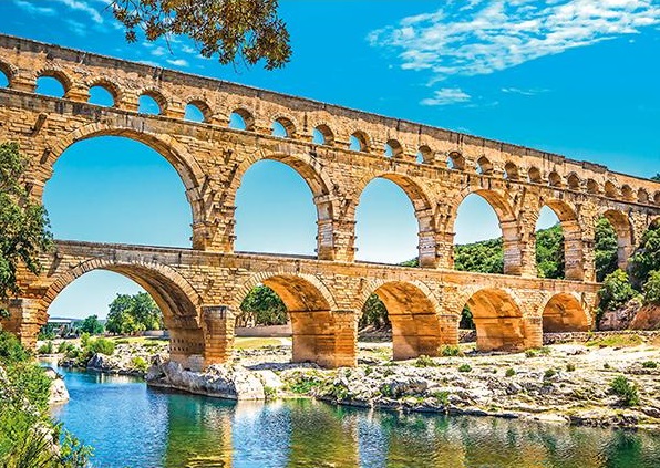 Le Pont du Gard (1000 pièces) – Nathan