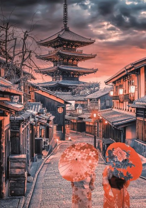 Soirée à Kyoto (500 pièces) – Clementoni