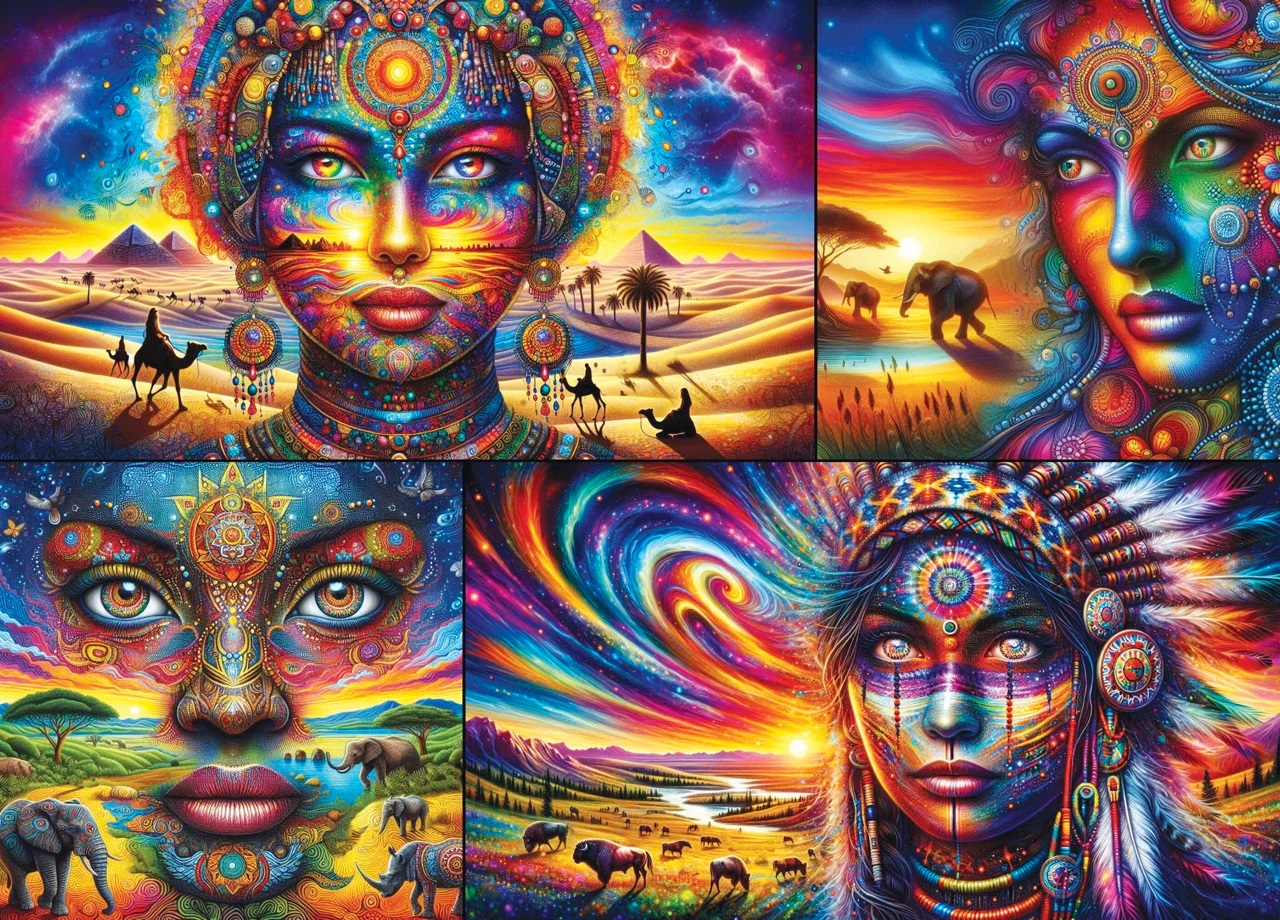 Wordly Godesses (1000 pièces) – Delfy