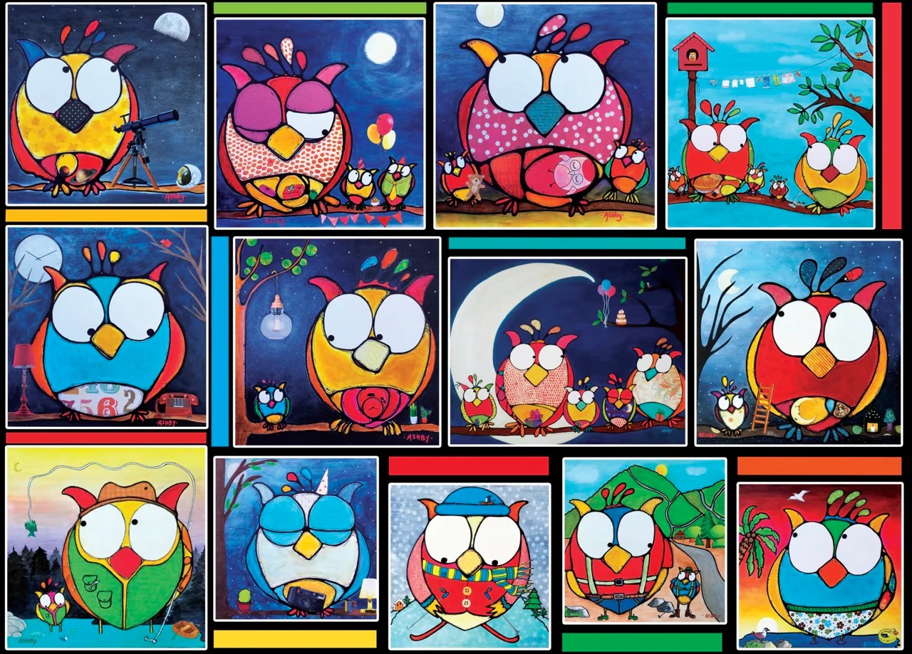 Chacun son Hibou (1000 pièces) – JaCaRou
