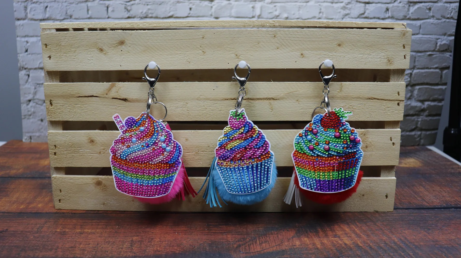 Broderie de Diamants – Kit de Décoration: Cupcakes