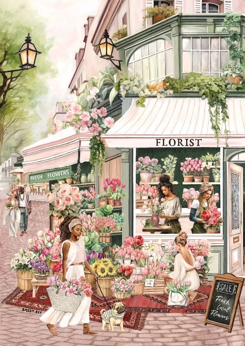 The Florist (1000 pièces) – Magnolia