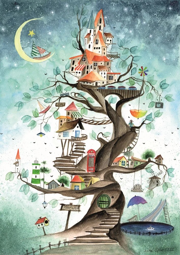 The Tale of a Tree (1000 pièces) – Magnolia