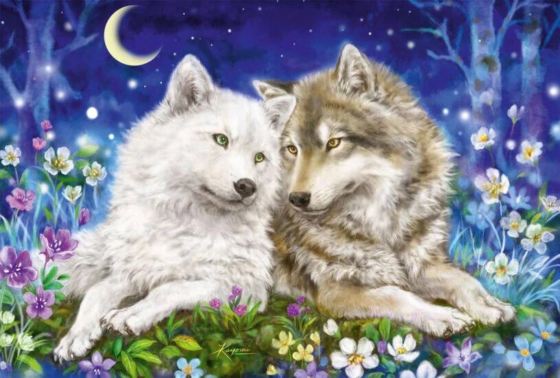 Amitié entre Loups (200 pièces) – Schmidt