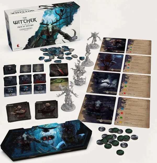 Le Sac À Dés The Witcher Geralt École Du Loup Jeu De Rôle Q-Workshop