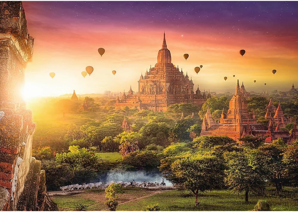 Les Temples de Bagan, Birmanie (1000 pièces) – Trefl