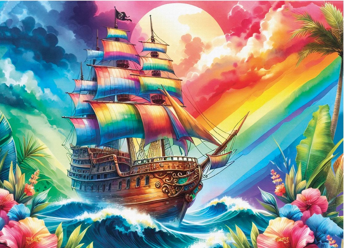 Colorful Horizons (1000 pièces) – Delfy