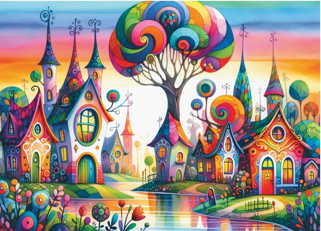 Fantasia Street (1000 pièces) – Delfy