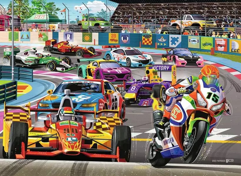 Racetrack Rally (60 pièces) – Ravensburger