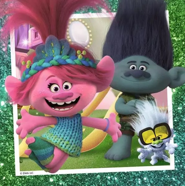 Trolls – La Pop ne s’arrête jamais (3 x 49 pièces) – Ravensburger