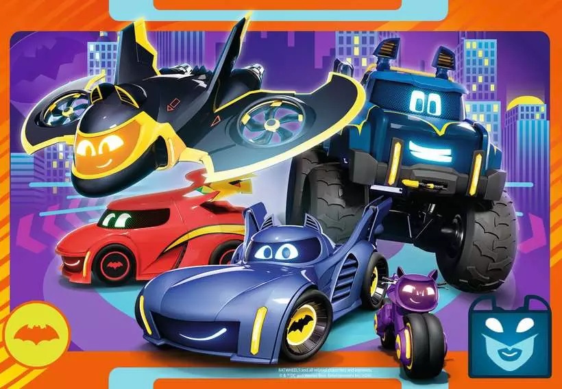 DC Batwheels – Ready for Action (2 x 24 pièces) – Ravensburger