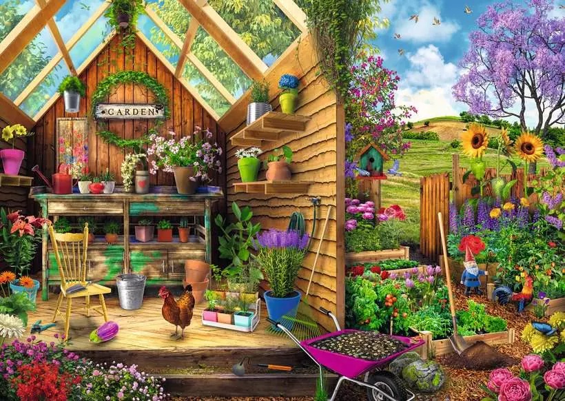 Gardener’s Getaway (300 pièces Large) – Ravensburger